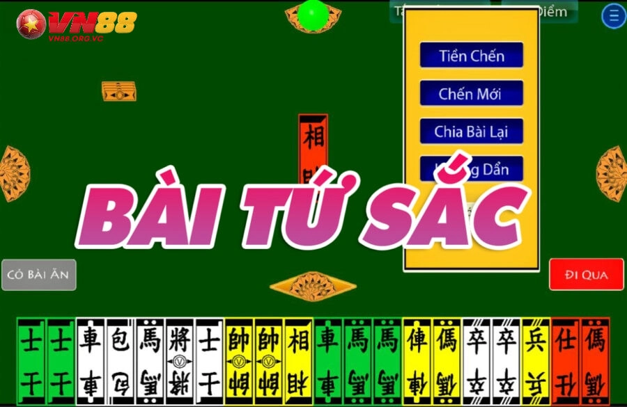 Bài Tứ Sắc VN88 – Game Bài Cổ Điển Vượt Thời Đại
