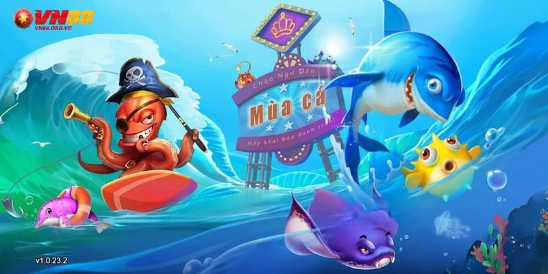 Bắn Cá 2D VN88 - Game Bắn Cá Đổi Thưởng Kinh Điển, Đẹp Mắt 2 Bắn cá 2D lụm thưởng mỏi tay với nhiều tính năng hay
