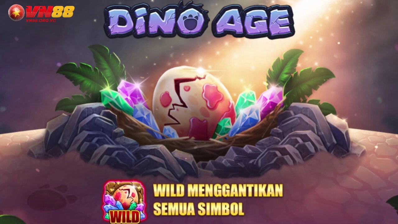 Dino Age Slot VN88 – Khám Phá Thế Giới Khủng Long Cổ Đại