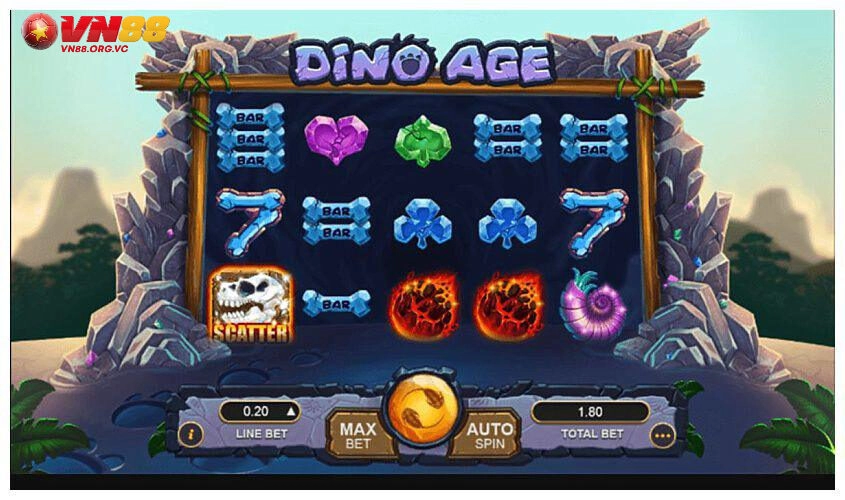 Dino Age Slot VN88 - Khám Phá Thế Giới Khủng Long Cổ Đại 3 Bí kíp chơi Dino Age Slot VN88 thắng lớn