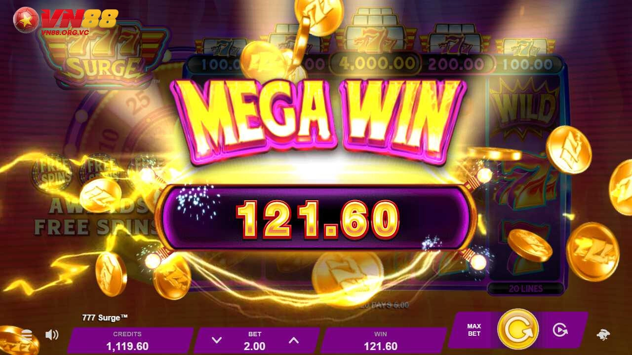 777 Surge VN88 – Tựa Game Nổ Hũ Săn Vàng Độc Đáo 2 Các tính năng nổi bật trong 777 Surge VN88